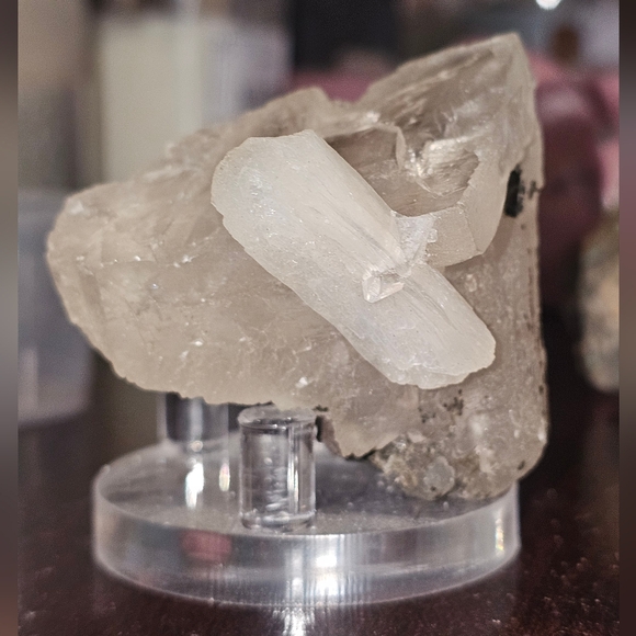 Calcite With Stilbite - Picture 3 of 5